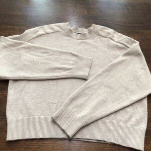 MNG cream colored sweater. Size Small  great shape